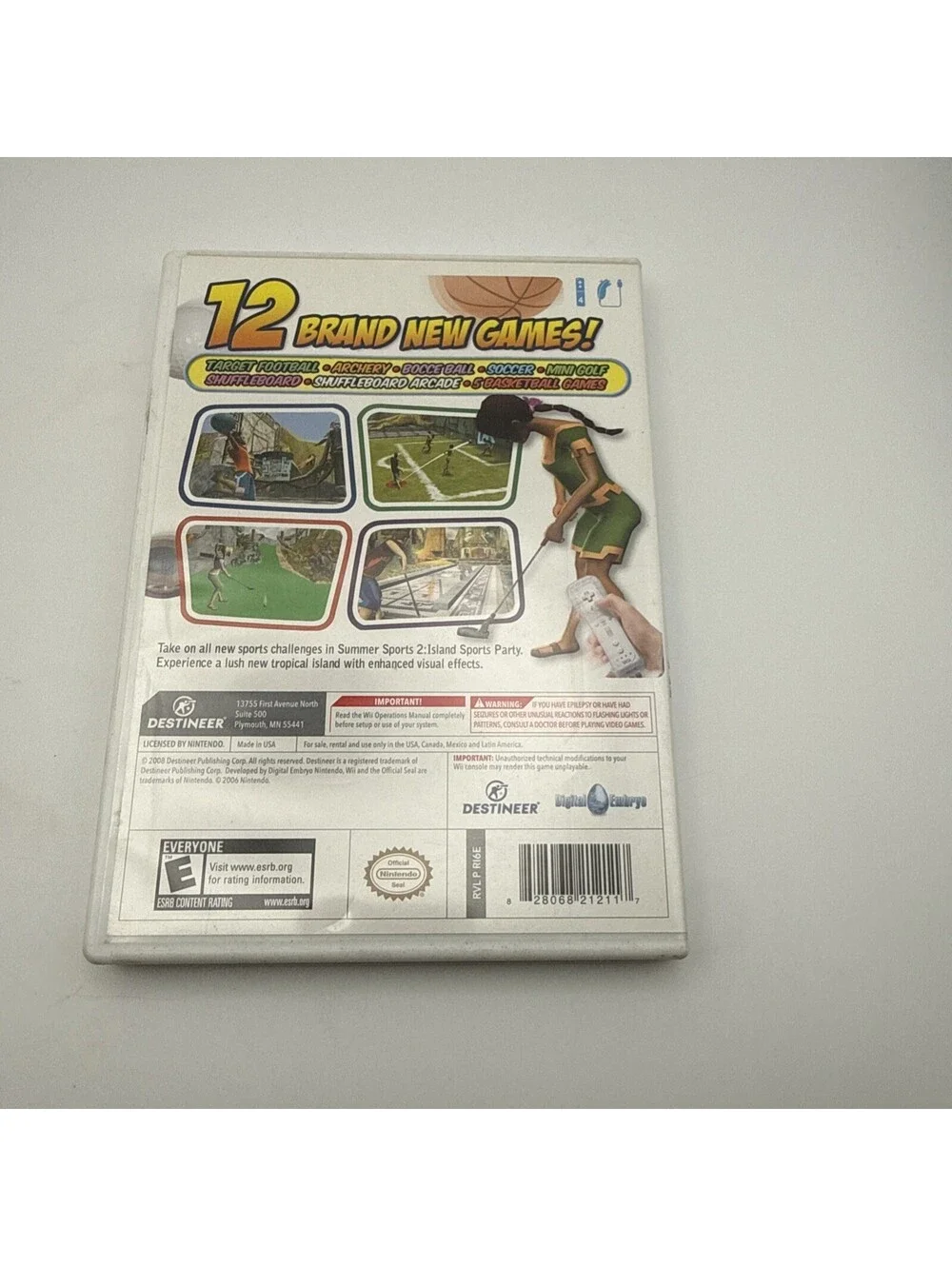 Nintendo Wii - Summer Sports 2: Island Sports Party
